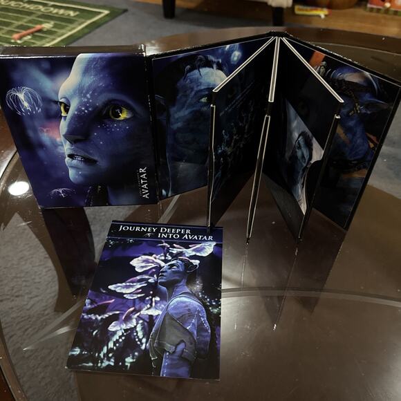 AVATAR 3 DISC DVD SET w/ 3d Blu-ray EXTENDED COLLECTORS EDITION 2009 - Picture 2 of 10